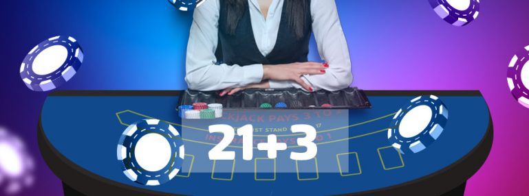 Qué es la apuesta 21+3 en blackjack