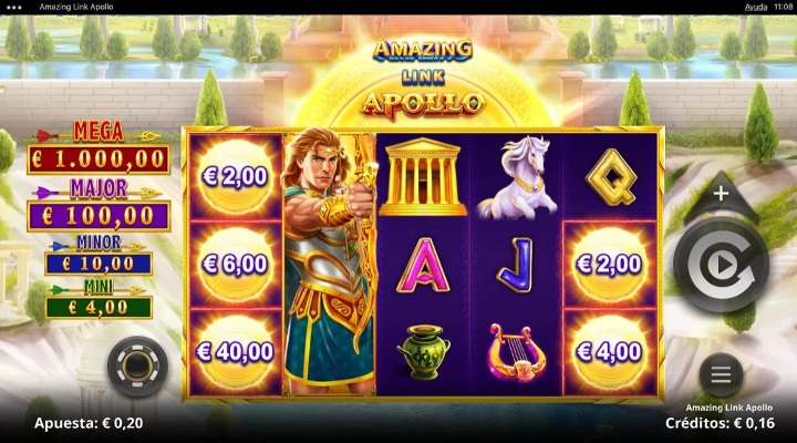 Imagen de la slot amazing link apollo